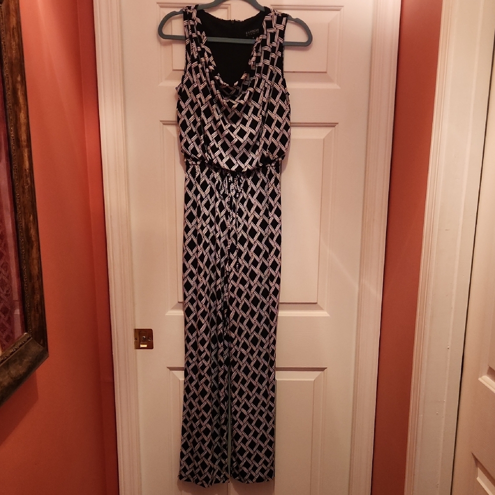 Enfocus Studio SZ 4 Black/White Jumpsuit